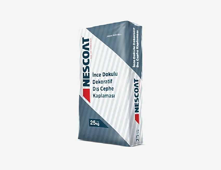 İnce Dokulu Dekoratif Dış Cephe Kaplaması