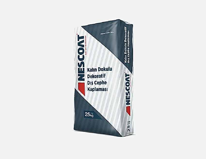 Kalın Dokulu Dekoratif Dış Cephe Kaplaması