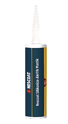 Nescoat Silikonize Akrilik Mastik
