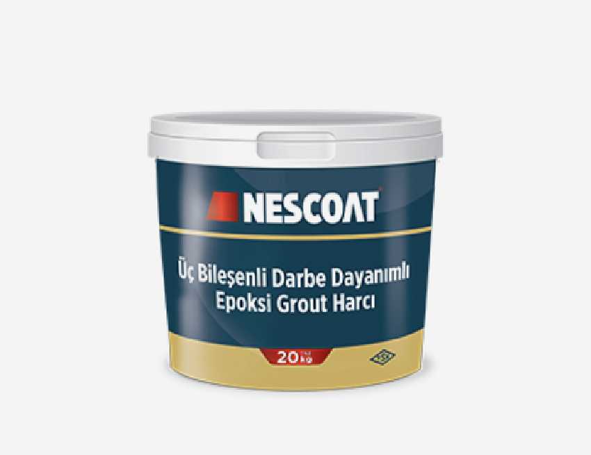 Üç Bileşenli Darbe Dayanımlı Epoksi Grout Harcı