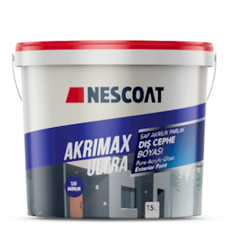 AKRIMAX ULTRA
Saf Akrilik, Parlak Dış Cephe Boyası
