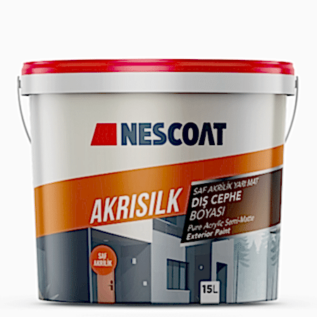AKRISILK
Saf Akrilik, Yarı Mat Dış Cephe Boyası