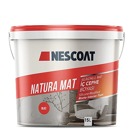 NATURA MAT
Silikonlu, Mat İç Cephe Boyası