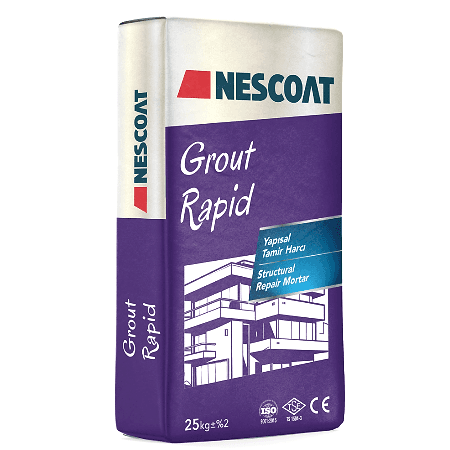 GROUT RAPID
Hızlı Piriz Alan Grout Harcı