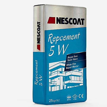 REPCEMENT 5 W
Beyaz İnce Tamir Harcı