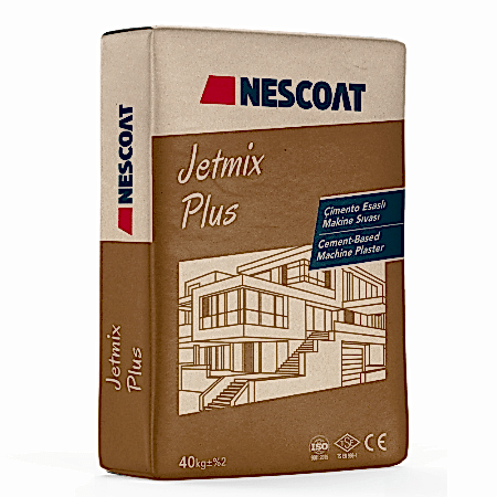 JETMIX PLUS
Çimento Esaslı Makine Sıvası