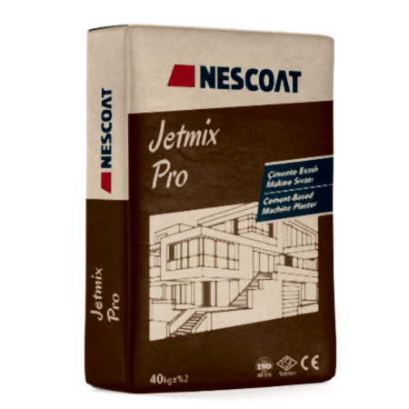 JETMIX PRO
Çimento Esaslı Makine Sıvası