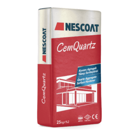 CEMQUARTZ
Kuvars Agregalı Yüzey Sertleştirici